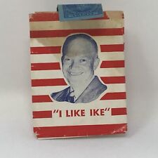 1952 Dwight Eisenhower I LIKE IKE Cigarettes Wrapper picture
