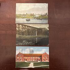 Vintage 100 Year Old Illinois Postcards  picture