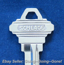 ORIGINAL SCHLAGE 923E KEY BLANK BEAUTIFUL NICKEL SILVER SC8 1145E OEM NOS 5 Pins picture