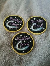 Vintage Halley's Comit Patches picture