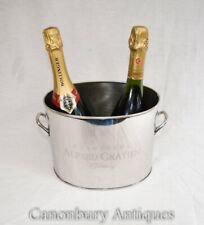 Silver Plate Champagne Bucket Epernay Alfred Gratien picture