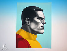 Colossus X-Men Mondo Mike Mitchell Portrait Print Marvel Sold Out Rare Proof picture