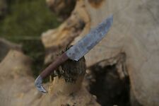 Handmade Carbon Steel Viking Raven Head Knife For Camping Hunting & Hiking picture