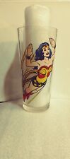 Vintage '70s Wonder Woman Drinking Glass 1978 Pepsi DC Comics  picture