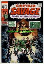 CAPTAIN SAVAGE #14-15, VF to VFN+, Leatherneck, WWII, Japanese, Death, 1969 picture