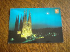 postcard barcelona temple of the segrada family picture