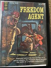 1963 1st ISSUE FREEDOM AGENT  GOLD KEY COMIC BOOK ORIGINAL & COMPLETE - NM picture