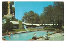Silver Springs FL Postcard Florida Sun Plaza Motor Manor Motel HWY 40 picture