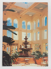 The Majestic Atrium Lobby El Conquistador Resort Las Croabas PR Postcard Posted picture