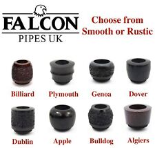 NEW Falcon Standard Pipe Bowls Rustic or Smooth - All Shapes picture