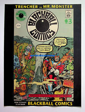 Trencher vs Mr. Monster Blackball Comics 1994 Print Magazine Ad Poster ADVERT picture