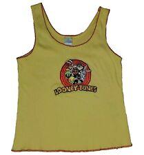 Vintage Looney Tunes Womens Tank Top Crop Sleeveless Shirt Girls Large picture
