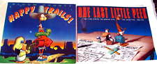 BLOOM COUNTY HAPPY TRAILS & ONE LAST LITTLE PEEK BERKE BREATHED BOTH 1ST EDITION picture