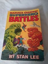 Marvel's Greatest Superhero Battles SC Graphic Novel/Stan Lee/Jack Kirby/1st Pr. picture