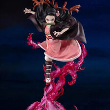 Anime Nezuko on Fire Figure Statue Collection Demon Slayer Gift Large 21CM New picture