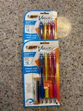 BIC Velocity Original 4 Count (Pack of 2), Yellow, Orange, Pink, Blue picture