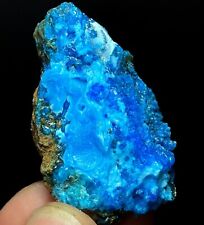 89ct NATURAL Blue Cyanotrichite CRYSTAL STONE MINERAL Specimen C121 picture