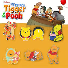 WINNIE THE POOH PINS Disney Classic Animation Gift Enamel Brooches (You Choose) picture