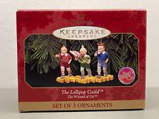 Hallmark Keepsake Ornament Wizard Of Oz The Lollipop Guild 1998 picture