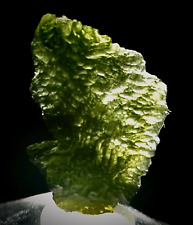 Moldavite crystal, highest quality genuine 50 cts, 10 gm picture