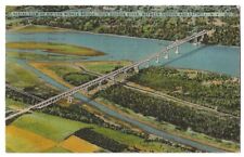 Hudson and Catskill New York c1940's Rip Van Winkle Bridge, Hudson River picture