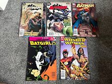 Batman 613 637 658 Batgirl 21 Wonder Woman 214 DC comics lot Newsstand variants picture