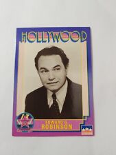 Edward G Robinson Hollywood Walk of Fame Card Vintage # 200 Starline 1991 NM  picture