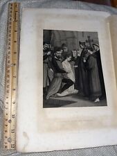 Marriage of Eva of Leinster & Strongbow Antique Plate - Ireland Richard de Clare picture