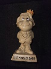 1973 Vintage W R Berries #9067 “The King of Dads” Statue Clean  picture