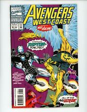 Avengers West Coast Annual #8 Comic Book 1993 VF- Marvel Card picture