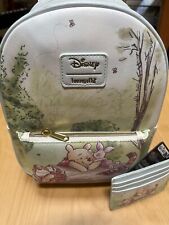 Loungefly Disney Winnie the Pooh on a log backpack and cardholder picture