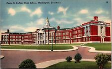 Wilmington, DE-Delaware, Pierre S DuPont High School Antique, Vintage Pos   [dk] picture