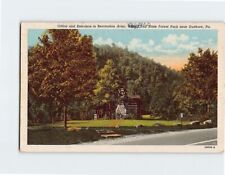 Postcard Office & Entrance to Recreation Area Pennsylvania USA picture