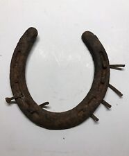 VINTAGE OLD RUSTY  HORSESHOE GREAT WESTERN RUSTIC DECOR MAN CAVE picture