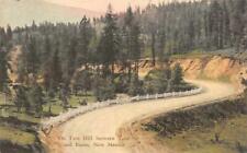 Taos Hill between Taos & Raton, New Mexico c1930s Hand-Colored Vintage Postcard picture