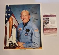 Charles D Gemar Signed JSA COA 8x10 Photo Autograph Auto Astronaut NASA picture