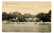 Stratford Conn CT - COTTAGES AT SHORT BEACH - Postcard picture