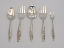 FIVE PIECES ONEIDA HEIRLOOM STERLING, YOUNG LOVE PATTERN picture