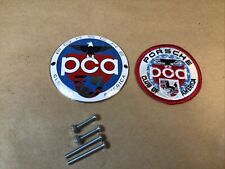 Porsche PCA Car Club of America Grill Badge Emblem Hood Ornament New picture