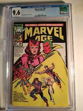 Marvel Age #29, CGC 9.6 WP, Vision, Scarlet Witch, Longshot, West Coast Avengers picture