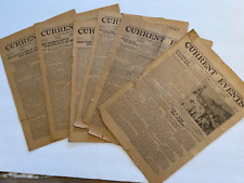 Current Events 1917 Lot of 7 WW I picture