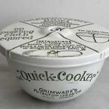 Grimwade ‘The Quick Cooker Bowl’ Pottery Kitchenalia Vintage Kitchen Decorative picture