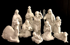 AVON NATIVITY COLLECTIBLES - 10pc - ALL BOXES, FOAM INSERTS - 1982-84 - CLASSIC picture