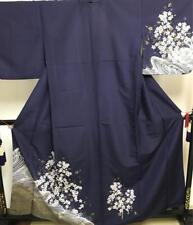 Japanese Washable Bottom Kimono With Cutout picture