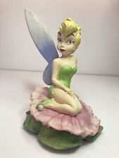 Vintage Tinkerbell Disney Store Resin Figurine Neverland Box Follow Your Dreams picture