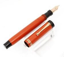 Vintage 1935 Parker Duofold Senior Big Red Oversize Fountain Pen 14k Nib CLEAN picture