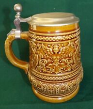 Original Marzi & Remy Zinn Lidded Beer Stein West Germany picture