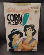 Kellogg’s Corn Flakes 1995 Disney Aladdin & Jasmine Limited Edition Cereal  picture