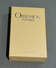 VINTAGE RARE Obsession for men Calvin Klein fluid body talc in Box picture
