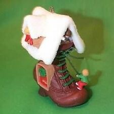'Children's Shoe' 'Once Upon a Time' Series NEW Hallmark 1985 Ornament picture
